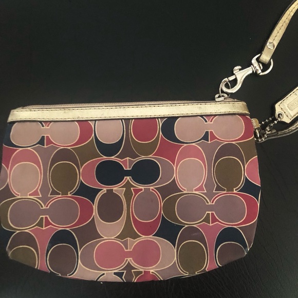 Coach Multicolor Wristlet Bag - Picture 4 of 8